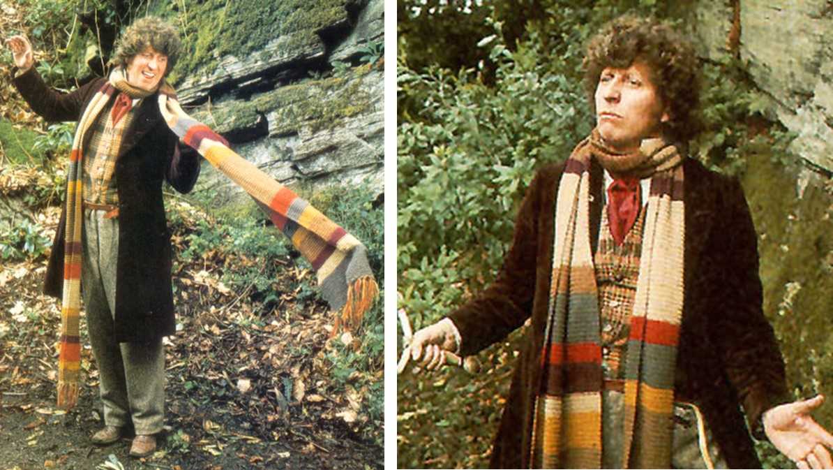 Fourth doctor scarf knitting pattern
