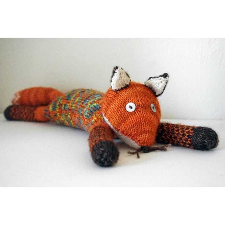 Fox knit pattern