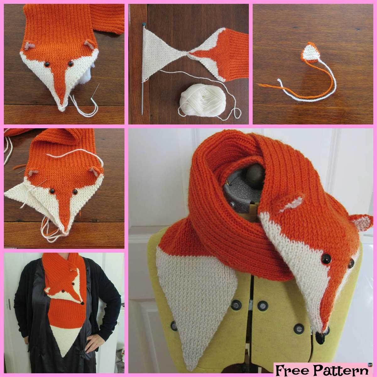 Fox knit pattern