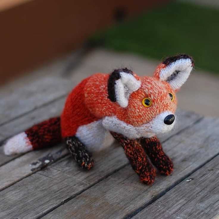 Fox knit pattern