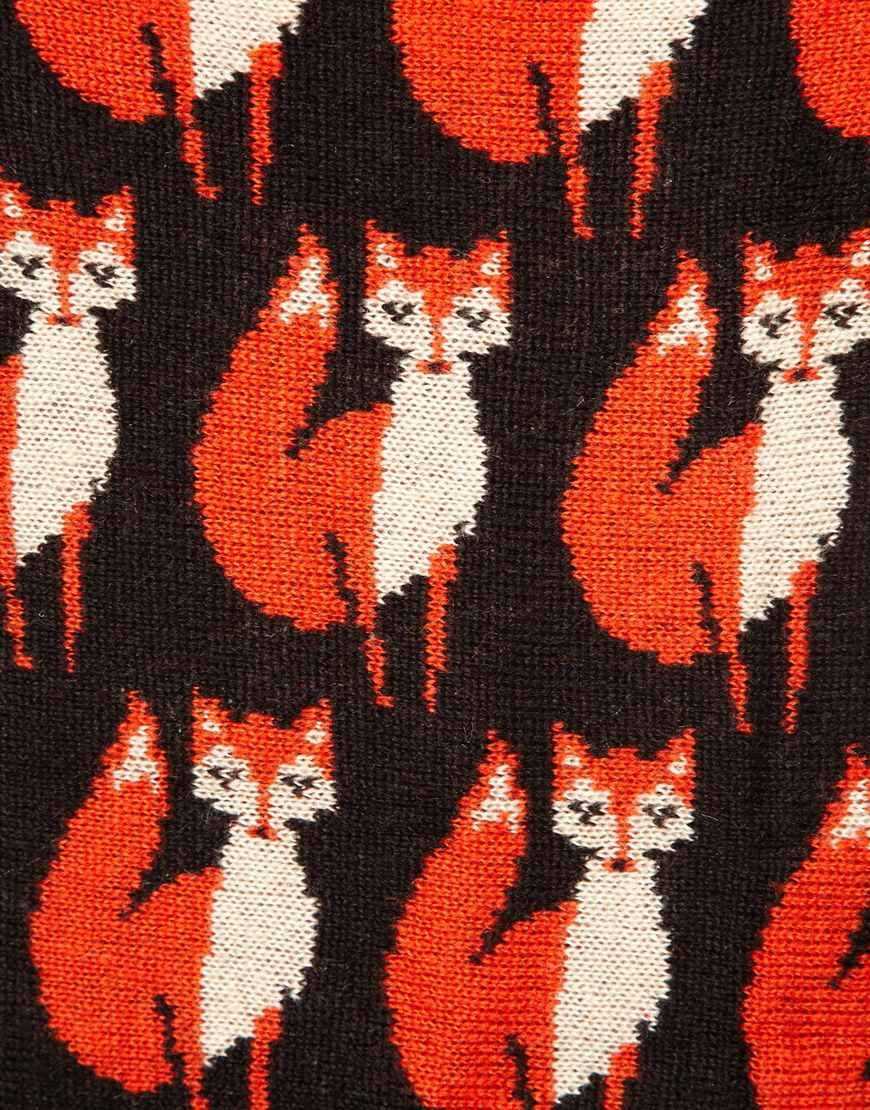 Fox knit pattern