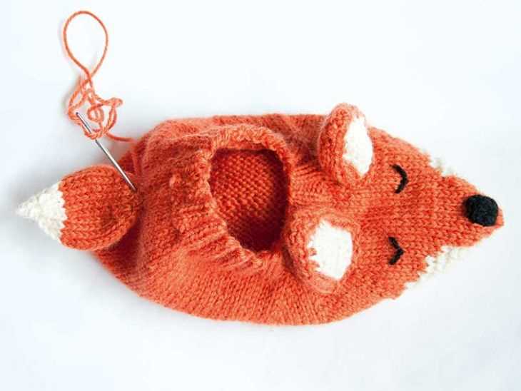 Fox knit pattern