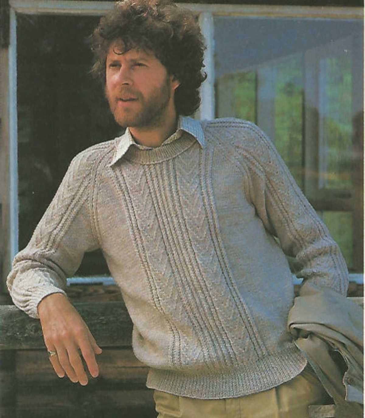 Mens sweater knitting pattern pdf