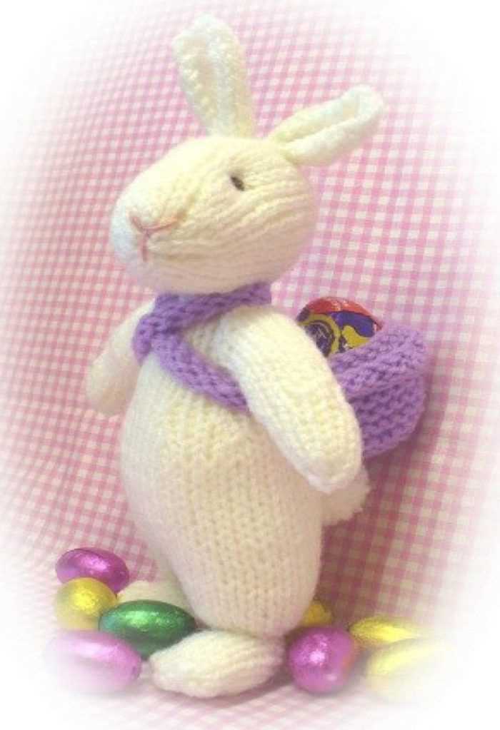 Francis the easter bunny knitting pattern