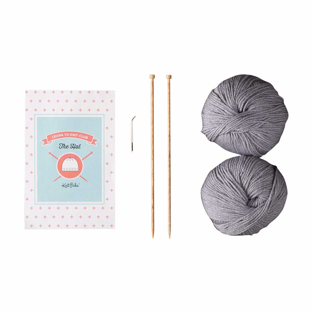 Free beginner hat knitting patterns
