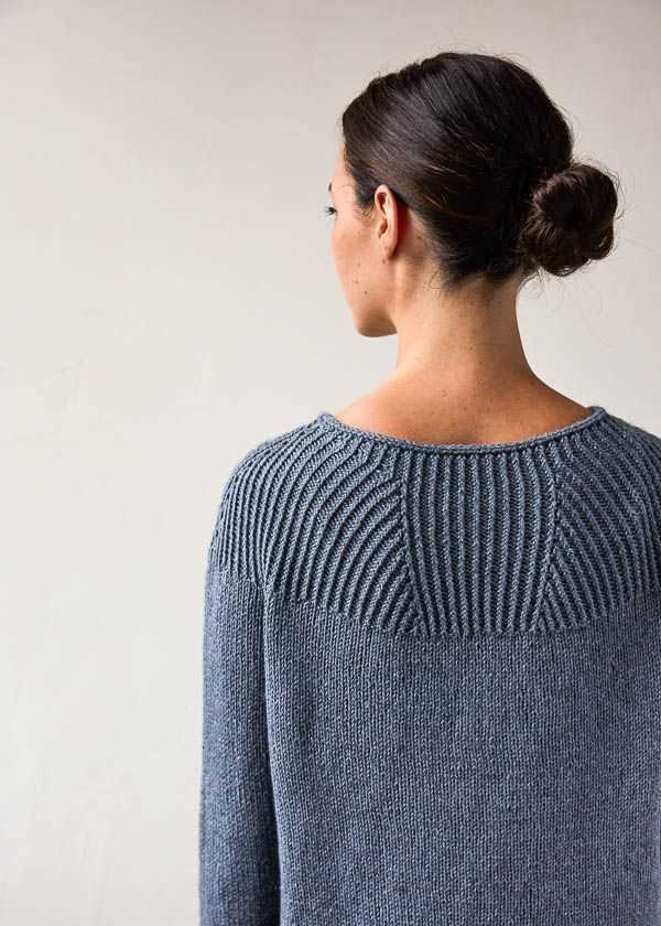 Yoke sweater knit pattern free