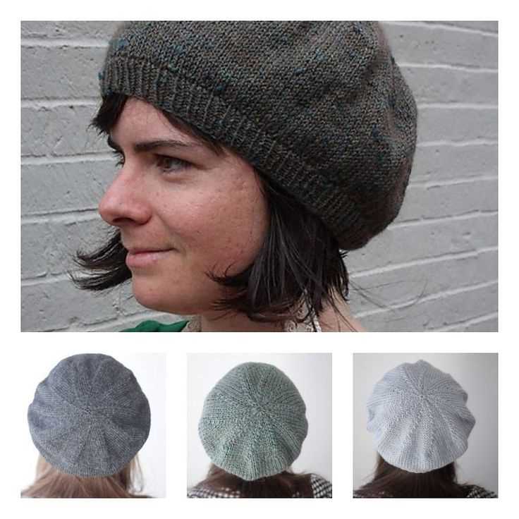 Basic beret knitting pattern