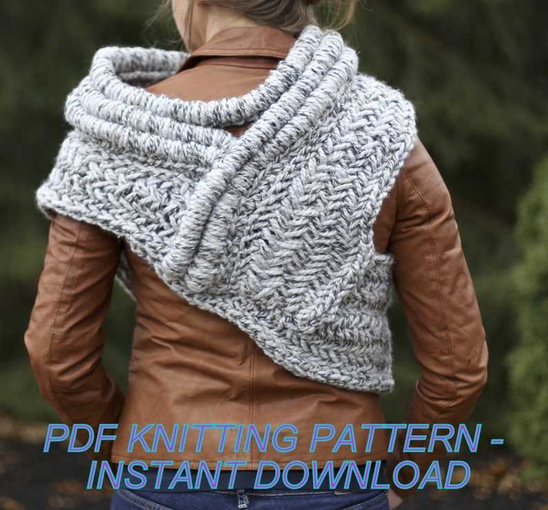 Katniss scarf knitting pattern