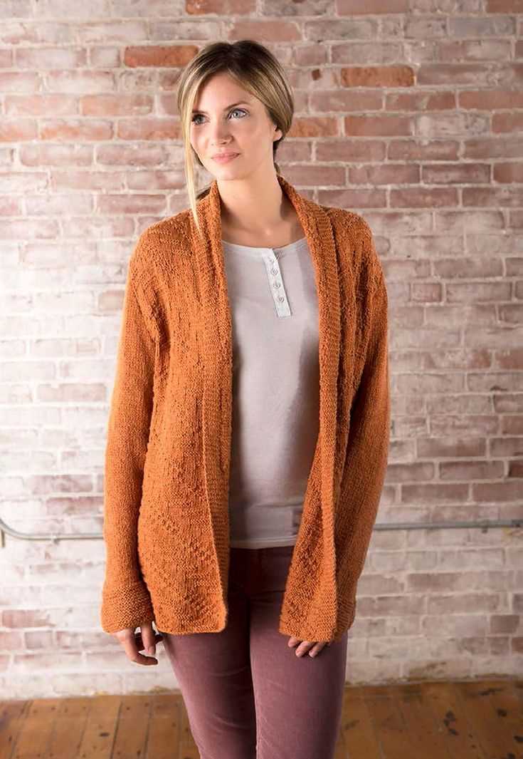 Free cardigan knitting pattern
