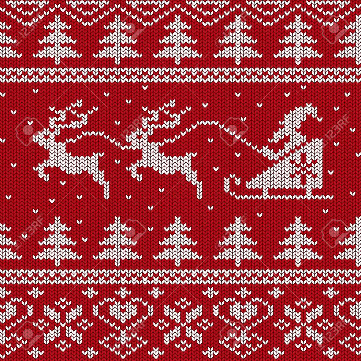 Free christmas knitting patterns to print