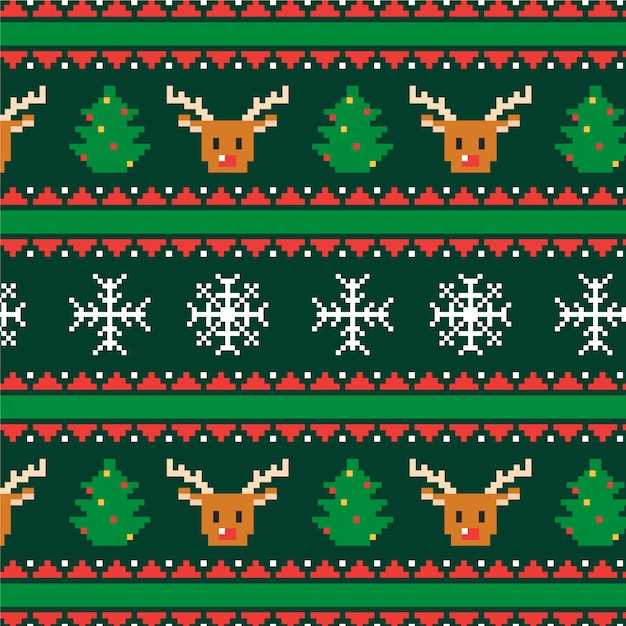 Free download christmas knitting patterns