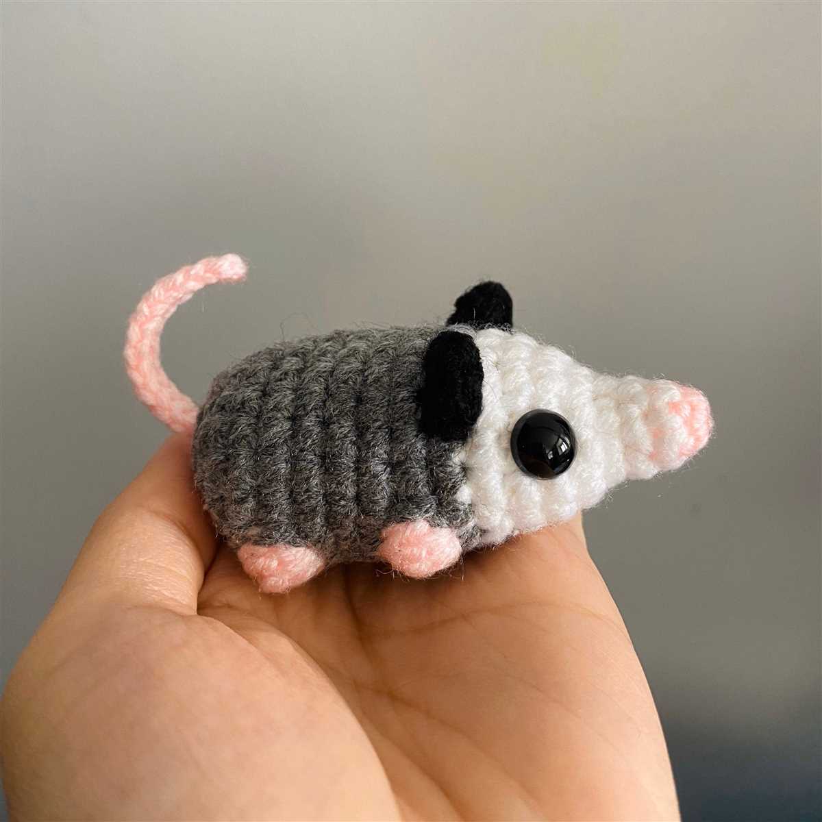Knitted possum pouch pattern