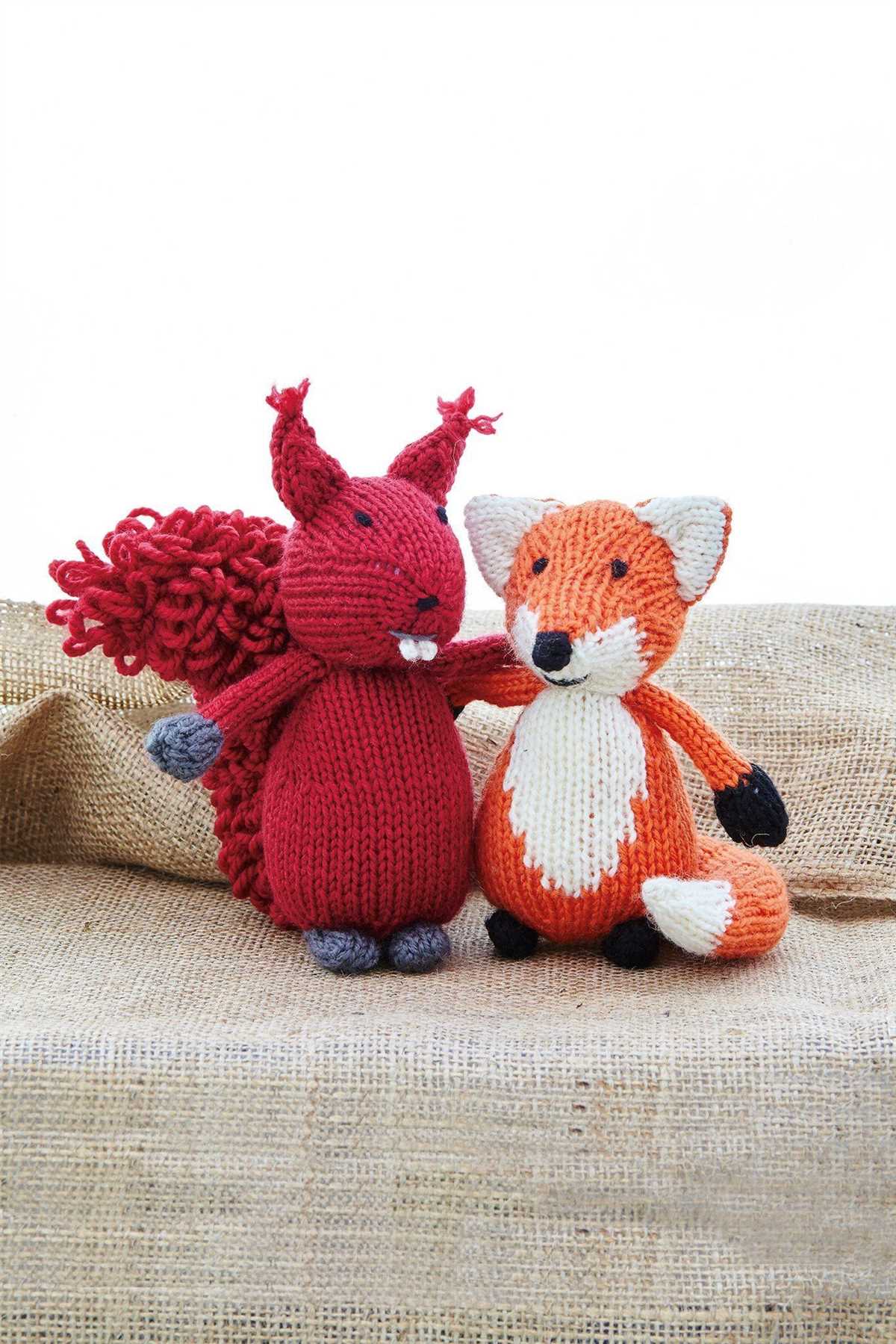 Squirrel knitting pattern