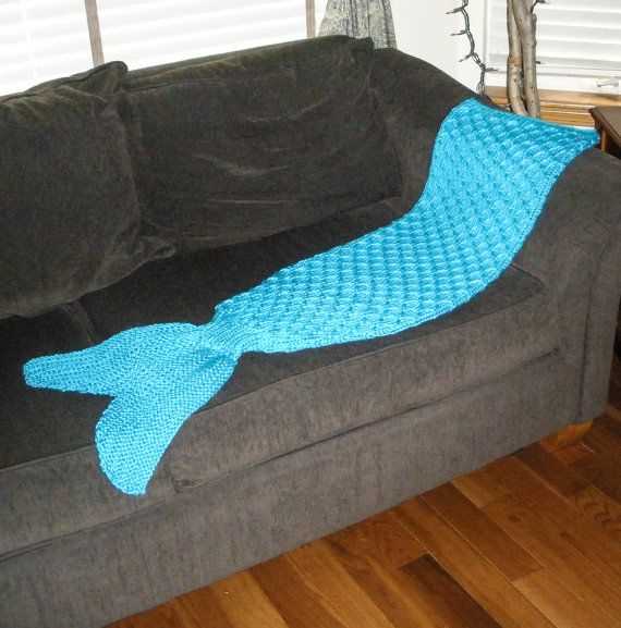 Mermaid tail knitting pattern for adults