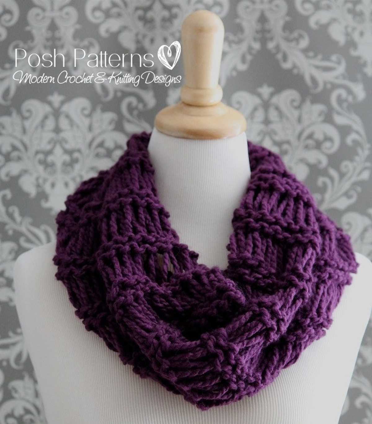 Free easy cowl knitting patterns