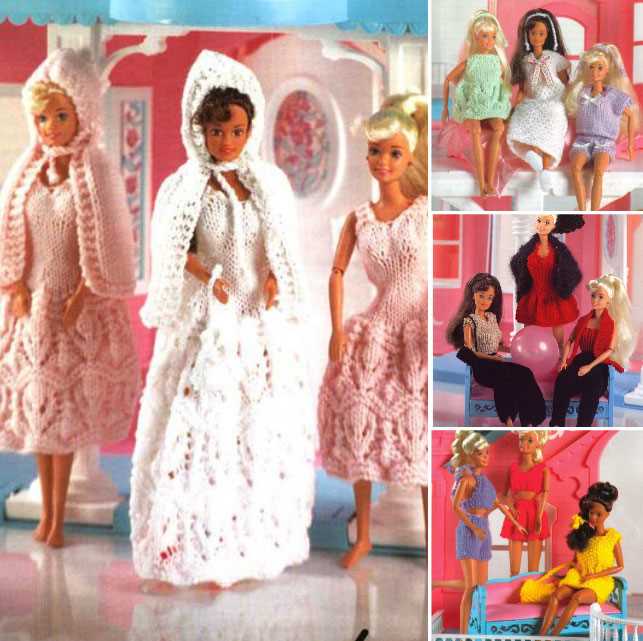Free easy knitting patterns for barbie dolls