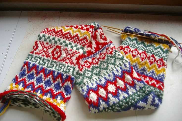 Free fair isle scarf knitting patterns