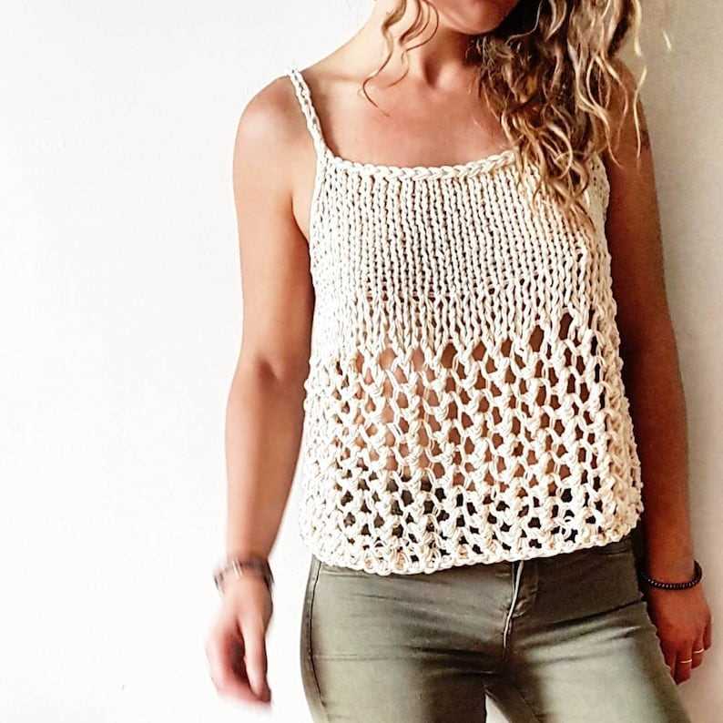 Stylish Knit Tank Tops - Discover the Perfect Patterns Knit tank top patterns