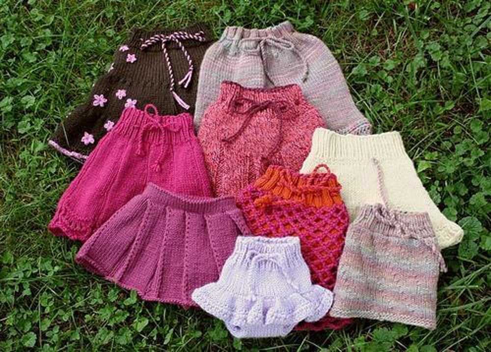 Skirt knit pattern