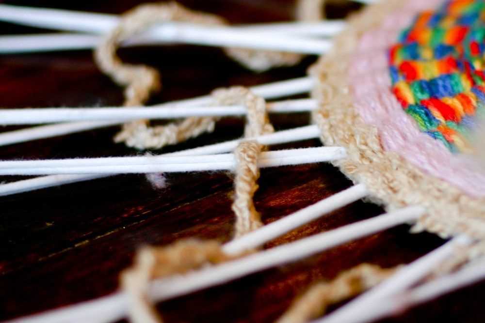 Knitting hoop patterns