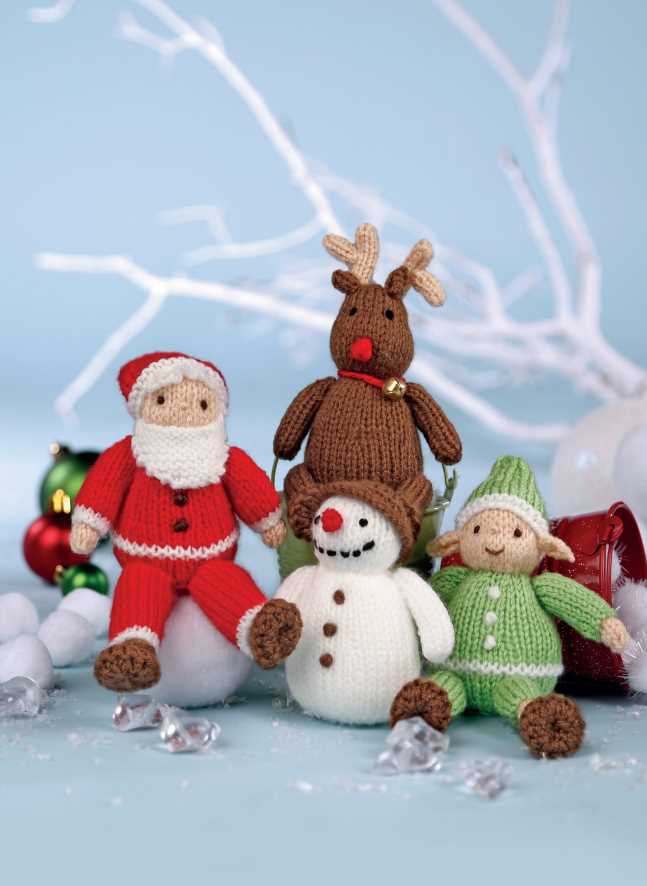 Knitted christmas baubles patterns free