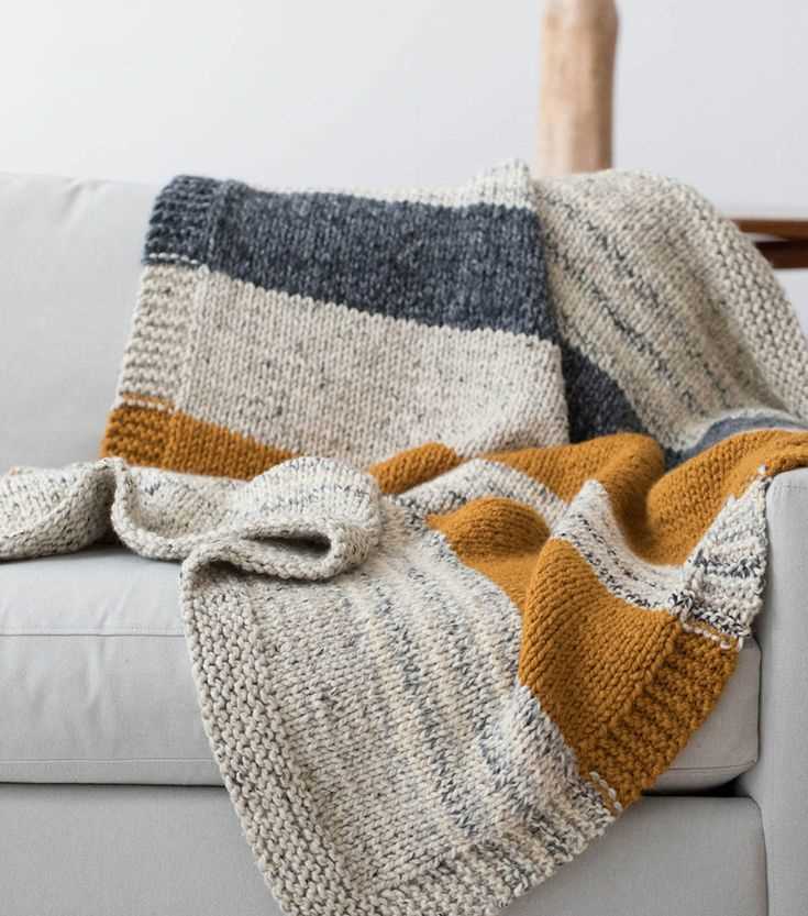 Easy knit blanket patterns free