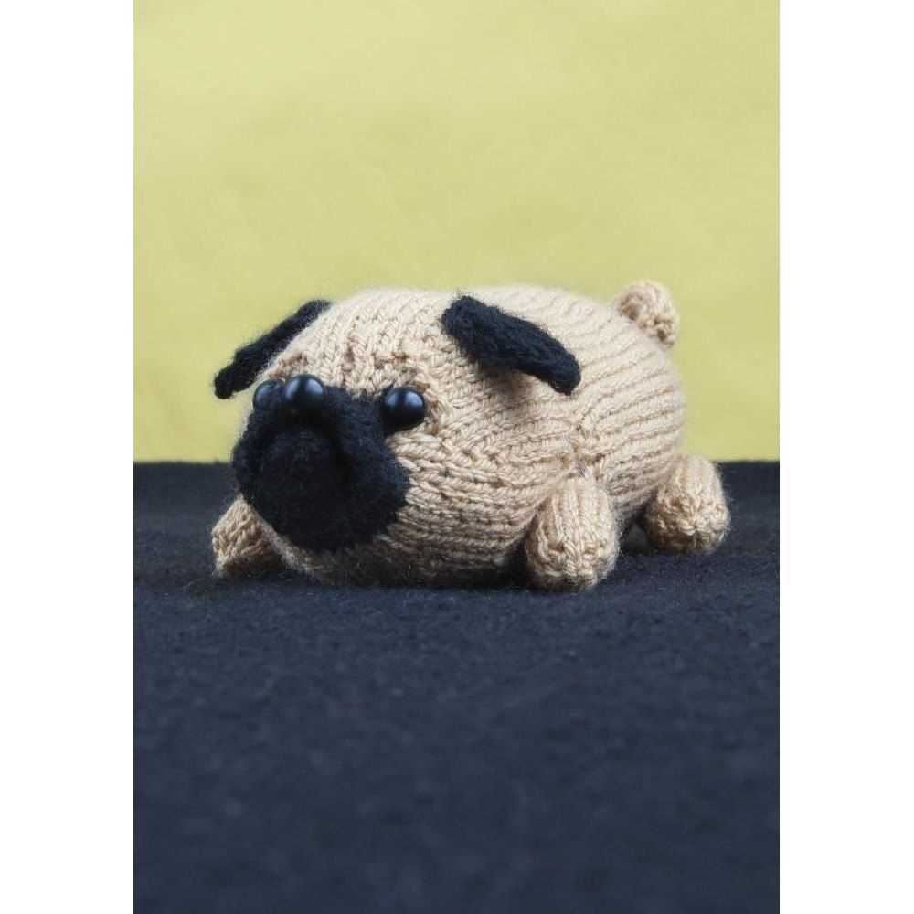 Pug dog knitting pattern