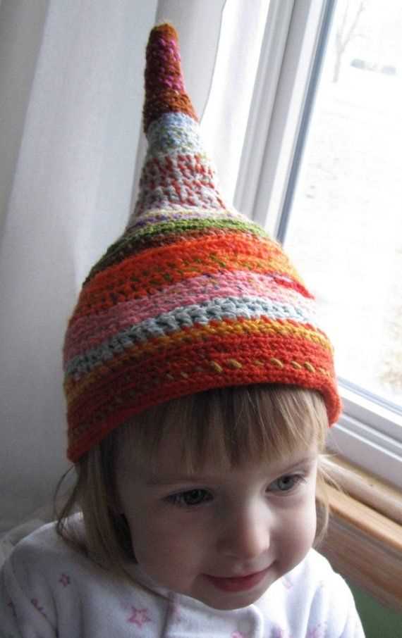 Gnome hat pattern knitting