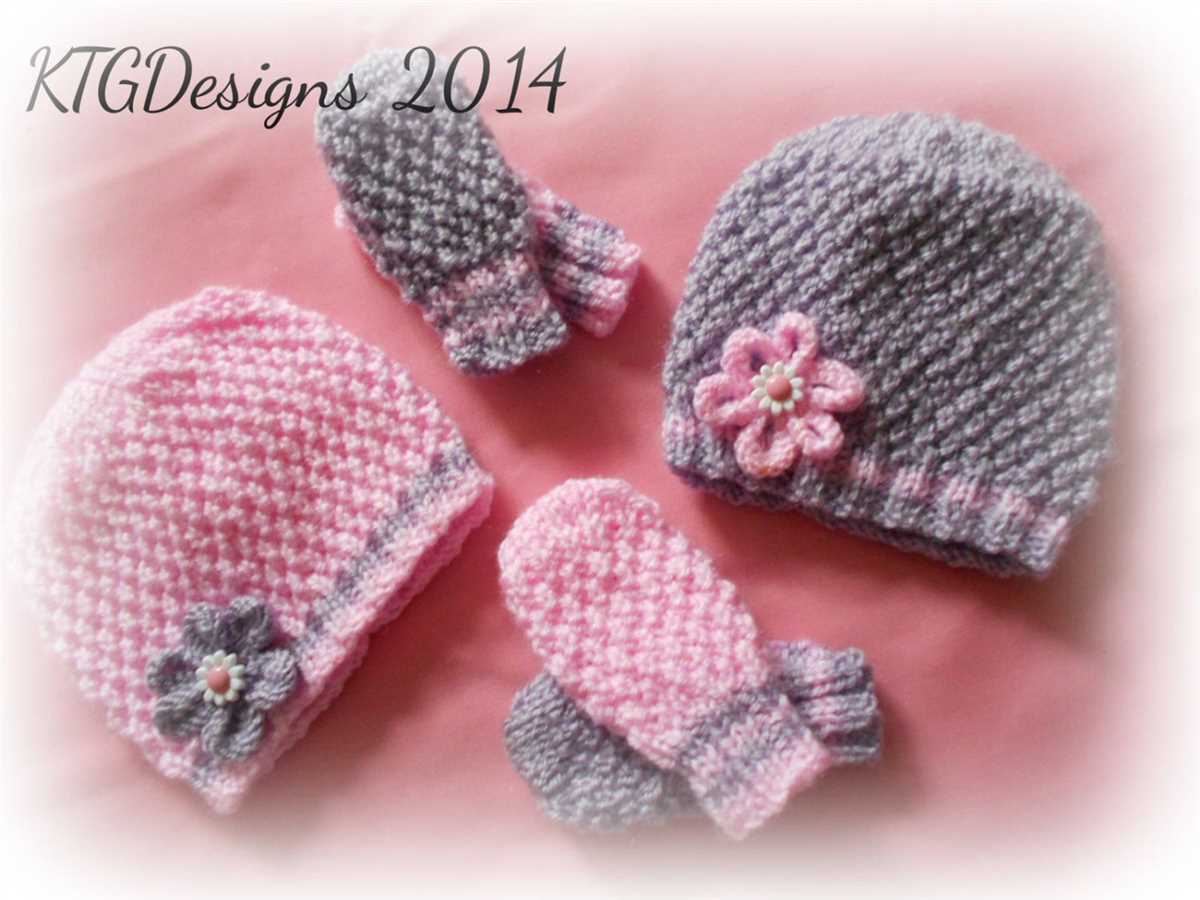 Free hat and mitten knitting patterns