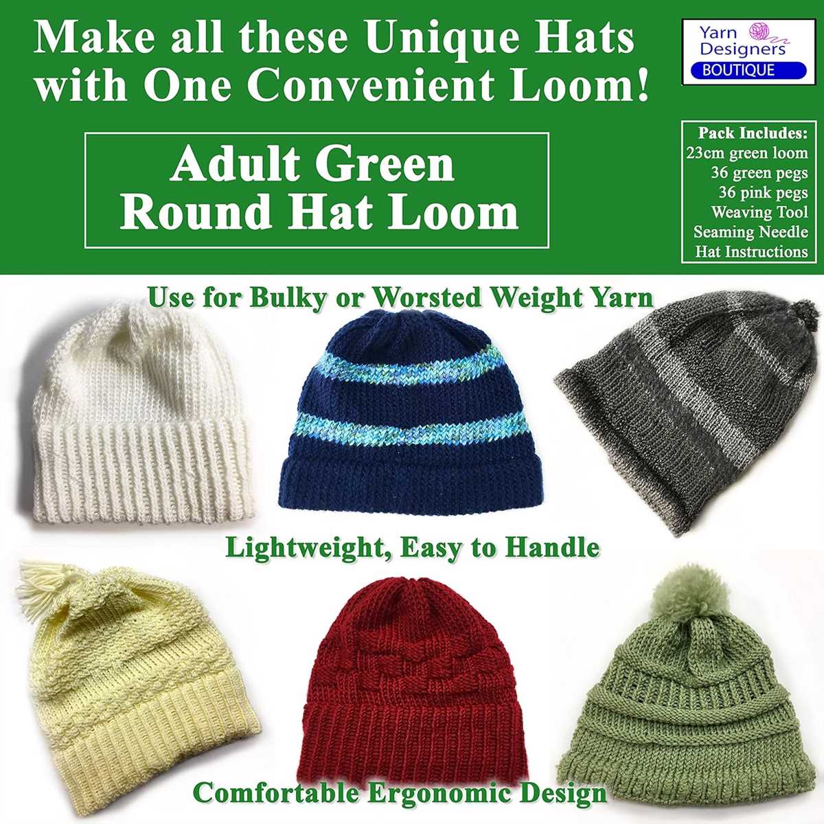 Free hat patterns knitting in the round