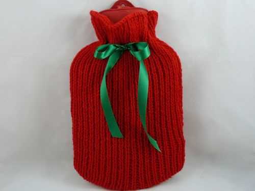 Free hot water bottle knitting pattern