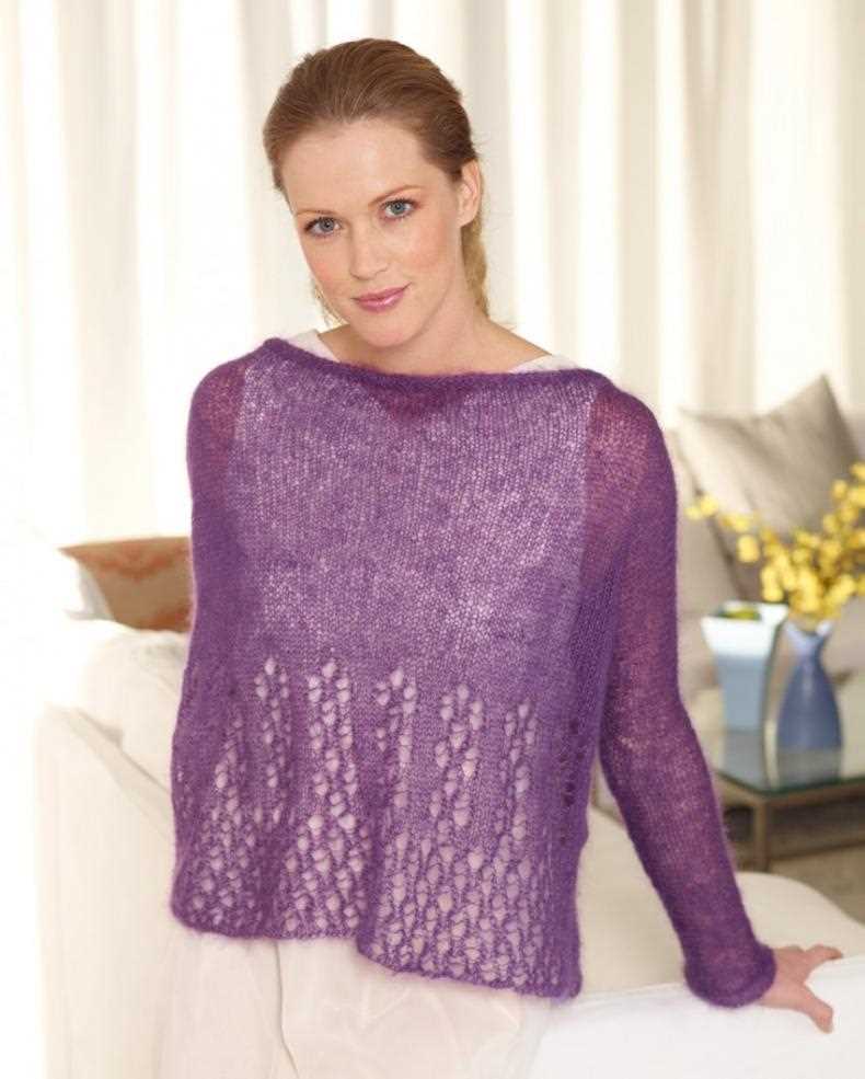 Free knitting pattern mohair sweater