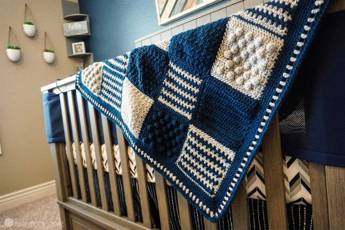Different knitting patterns for blankets