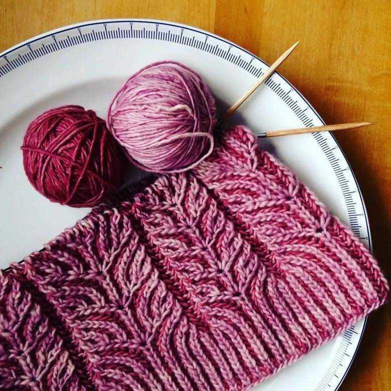 Brioche knit sweater pattern