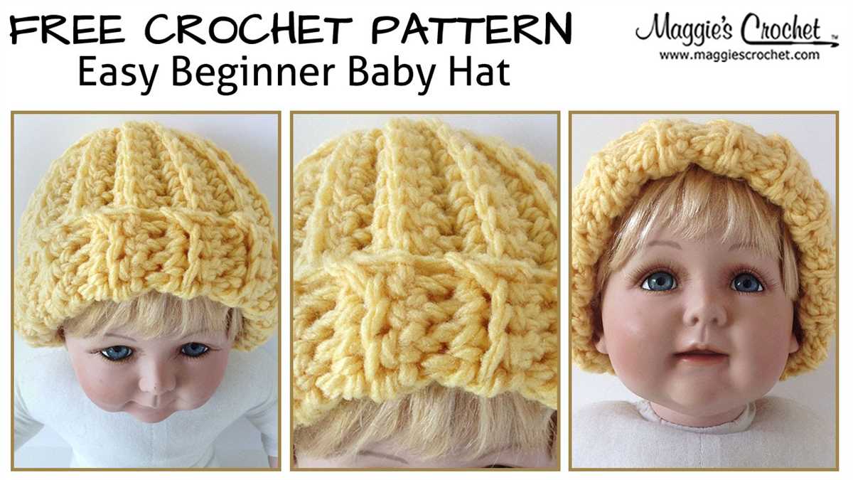 Chunky knit baby hat pattern free