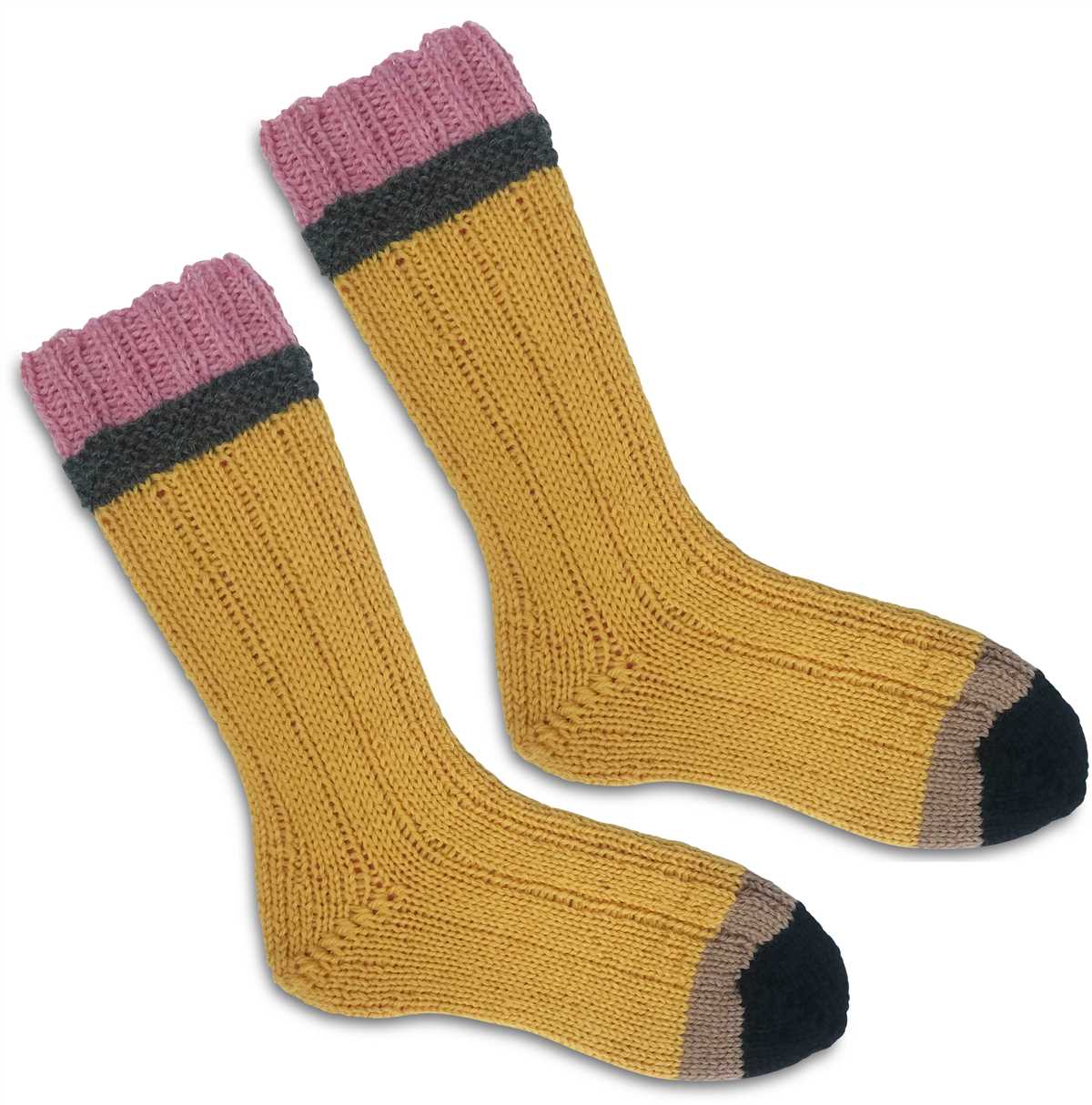 Double knit sock pattern
