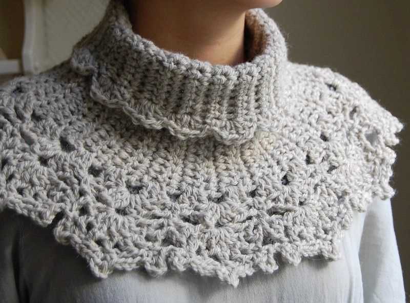 Free knit neck warmer pattern