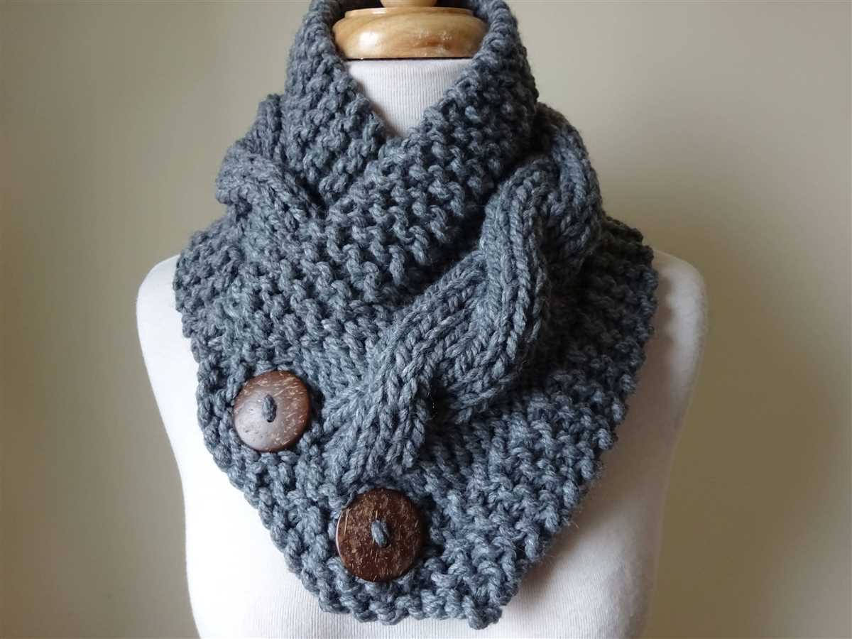 Free knit neck warmer pattern