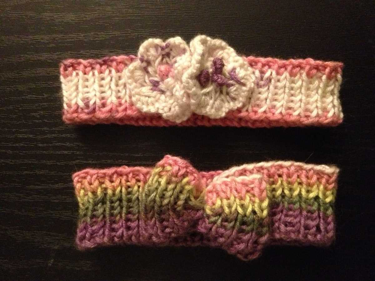Free knit or crochet headband patterns