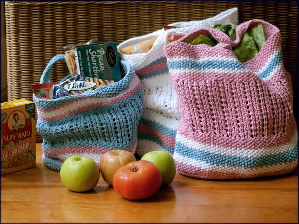 Free knit pattern bag