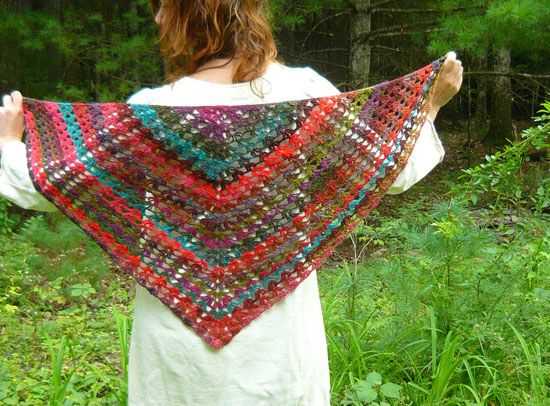 Free knit shawls and wraps patterns