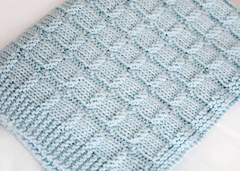 Free knitted baby blanket pattern
