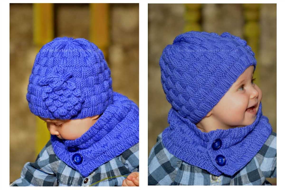 Free knitted hat and scarf set patterns