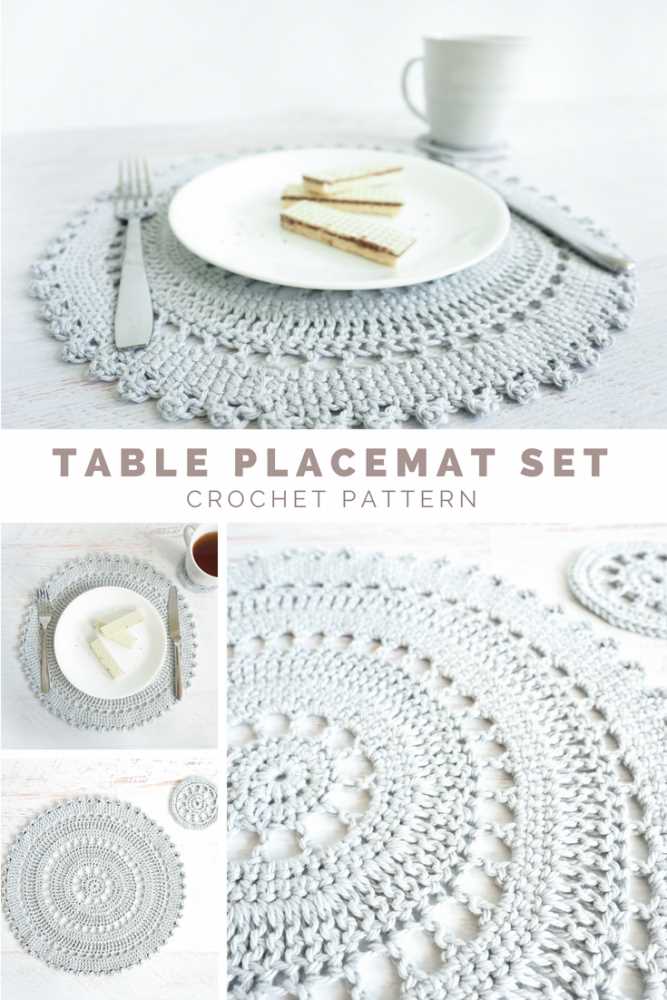 Free knitted placemat patterns