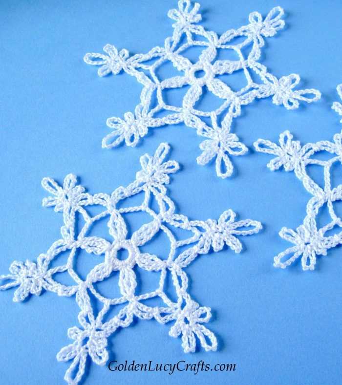 Free knitted snowflake dishcloth patterns