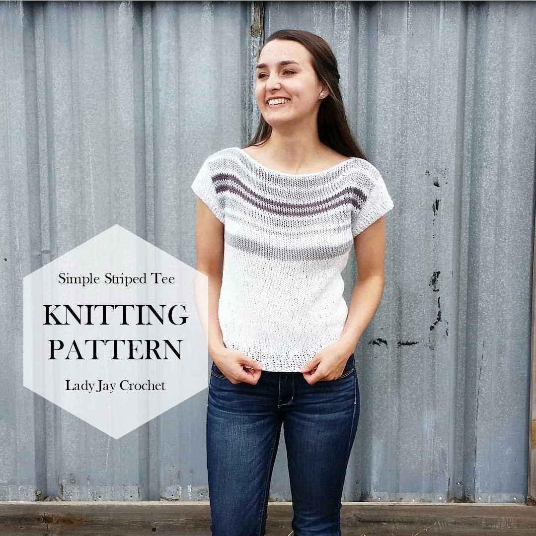 Free knitted tee shirt patterns