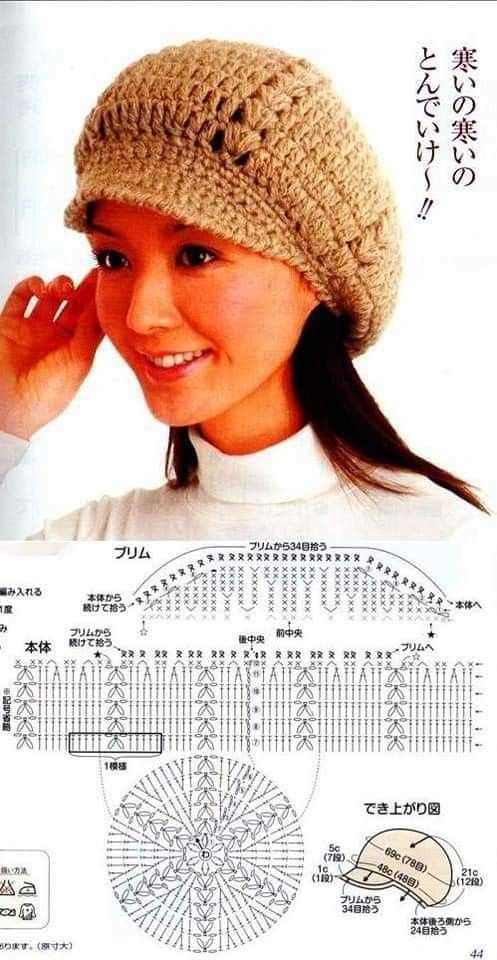 Free knitting beret patterns for adults