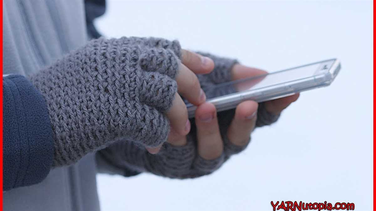 Free knitting pattern for mens fingerless mittens