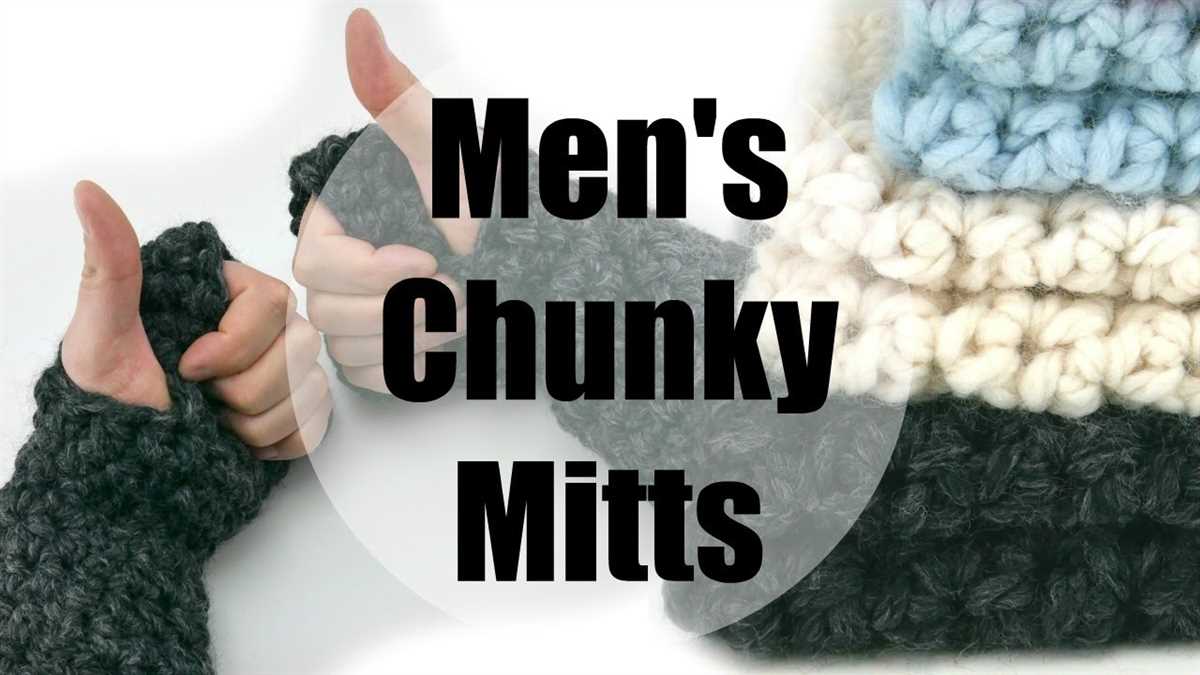Free knitting pattern for mens fingerless mittens