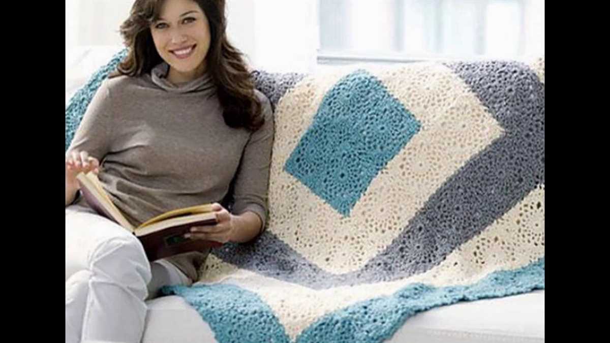 Free knitting pattern throw blanket